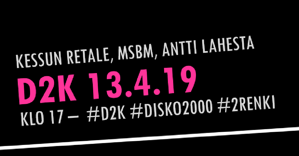 D2K-DJ'S 13.4.19 from 2renki