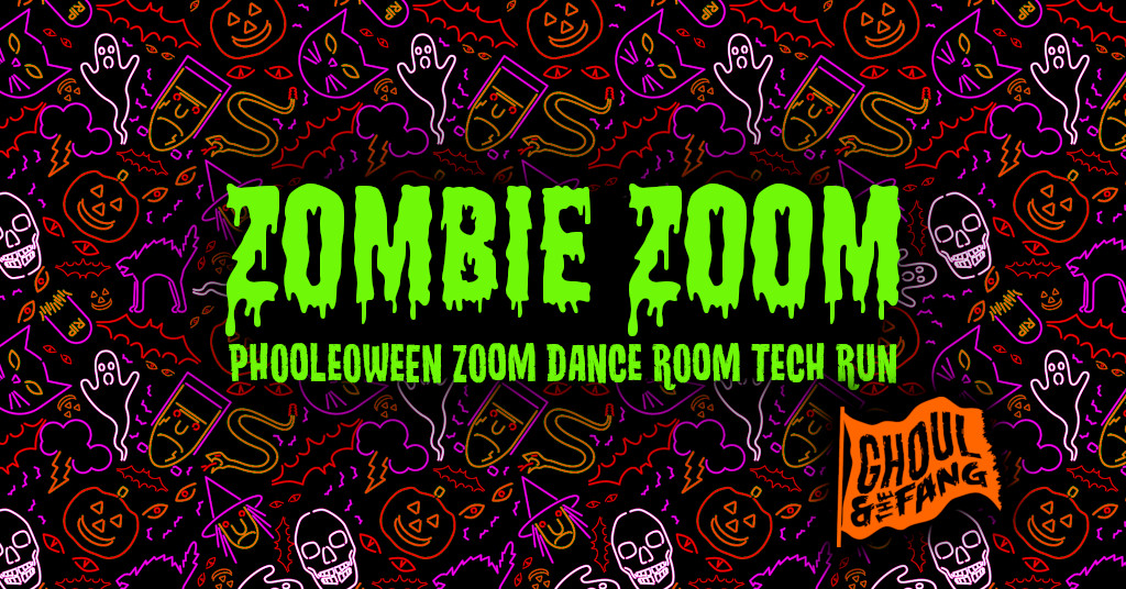 Zombie Zoom Tech Run! Phoole and the Gang 420