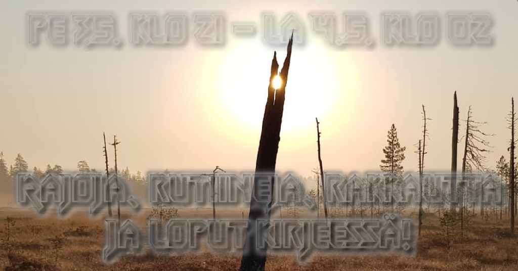 Rajoja, rutiineja, rakkautta ja loput kirjeessä!