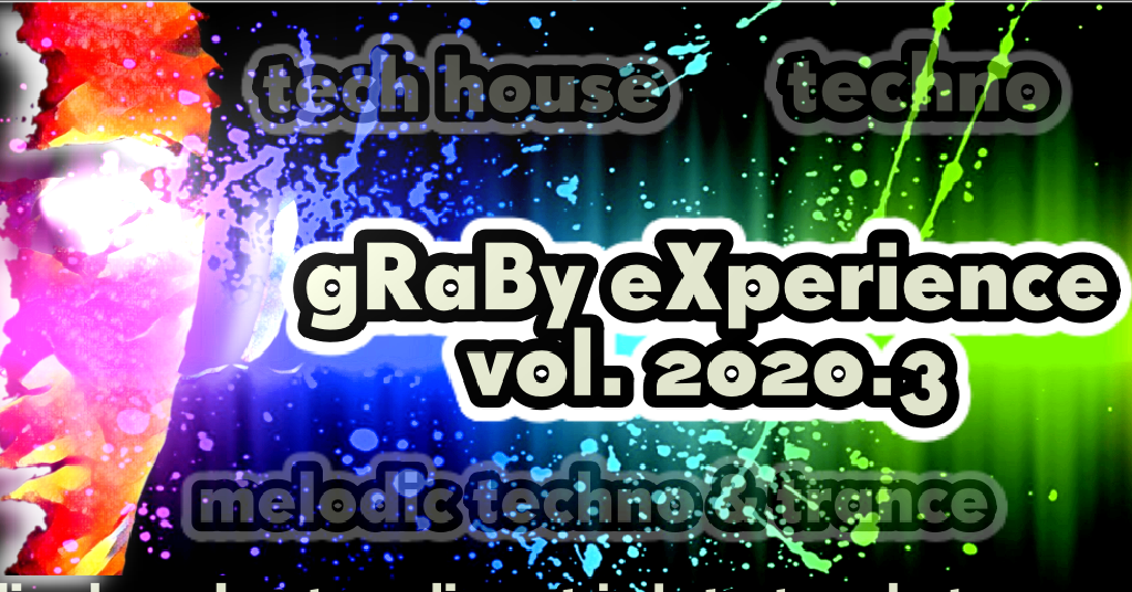 gRaBy eXperience vol. 2020.3